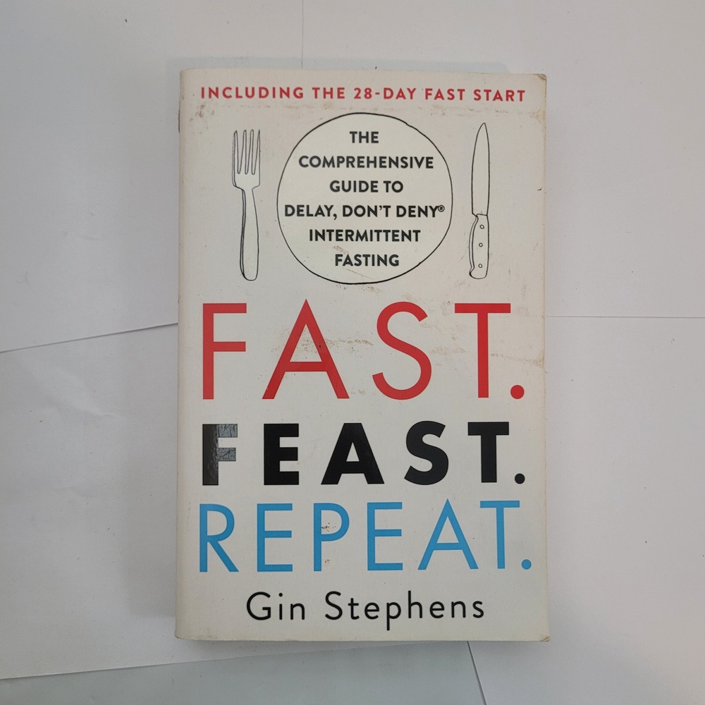 St. Martins Griffin Fast Feast Repeat Book Gin Stephens Intermittent Fasting